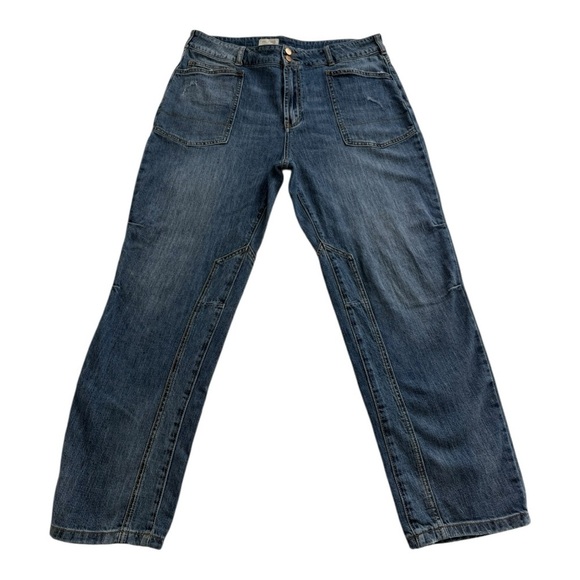 Anthropologie | Pilcro | The Wanderer Mid-Rise Relaxed Jeans - Size 32 - Picture 2 of 11